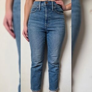 Madewell Stovepipe Jeans Sz 27P